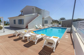 The villa offers a spacious, sea facing terrace ideal for taking in the stunning views